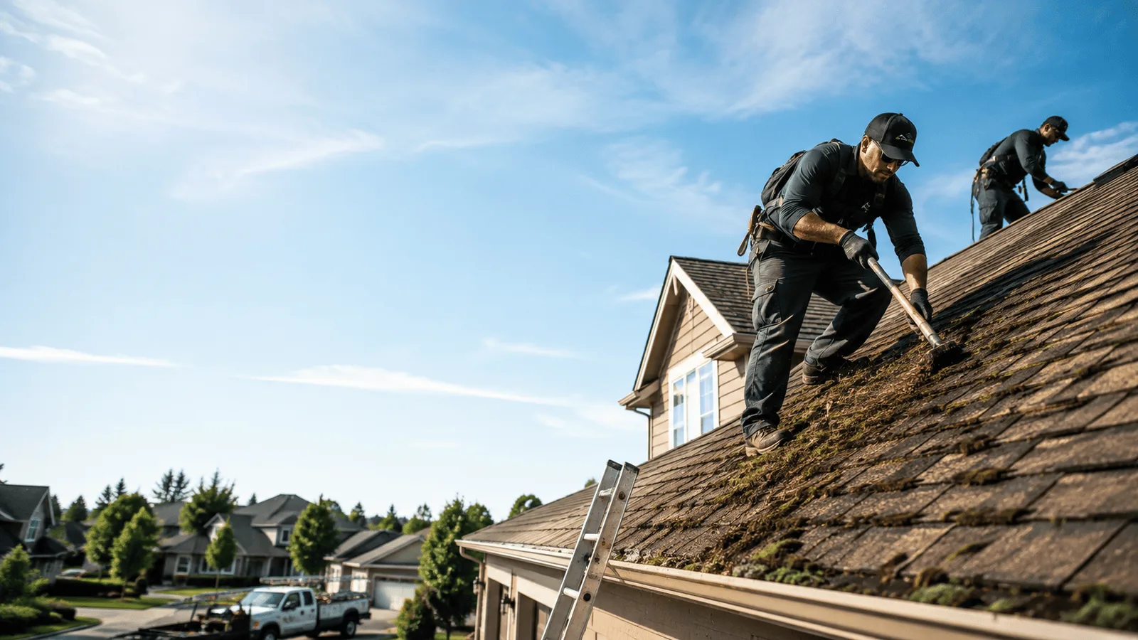 Roof Moss Removal in Ansonia, OH near me